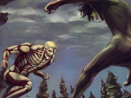 Атака титанов бронированный титан