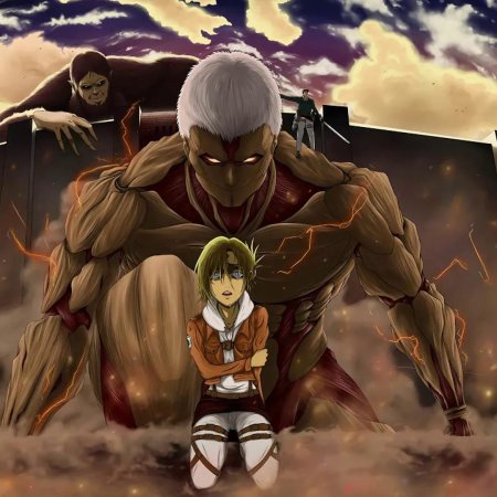 Атака титанов бронированный титан