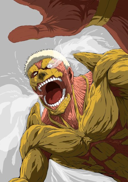 Атака титанов бронированный титан