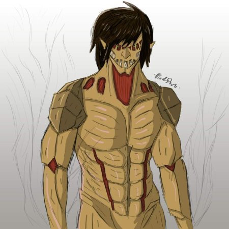 Эрен йегер бронированный титан