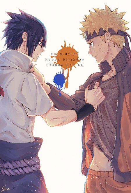 Наруто и саске