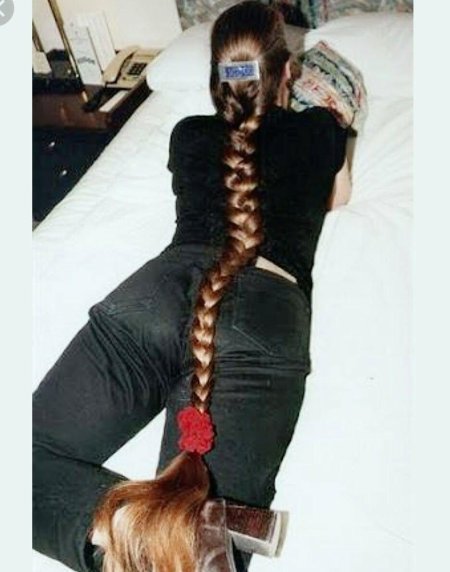 Длинные волосы прическа