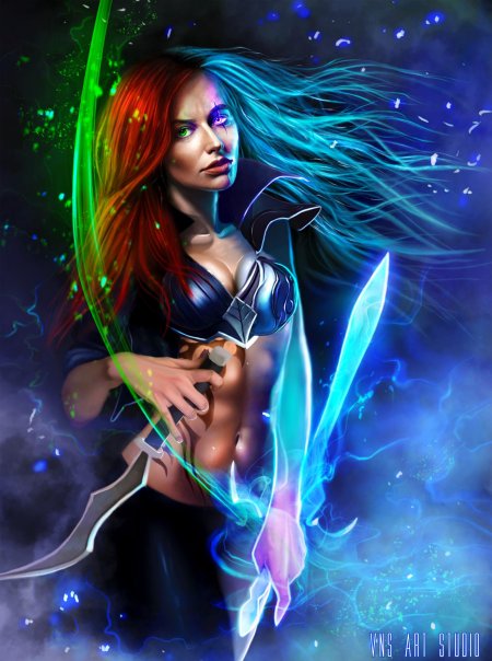 Фэнтези девушка