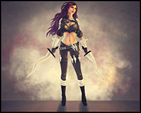 Катарина лига легенд обои