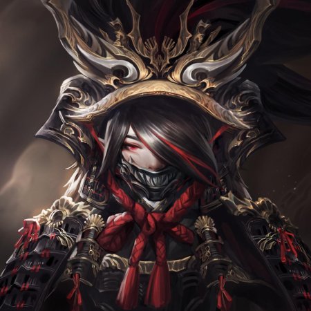 Усикуру демон самурай аниме