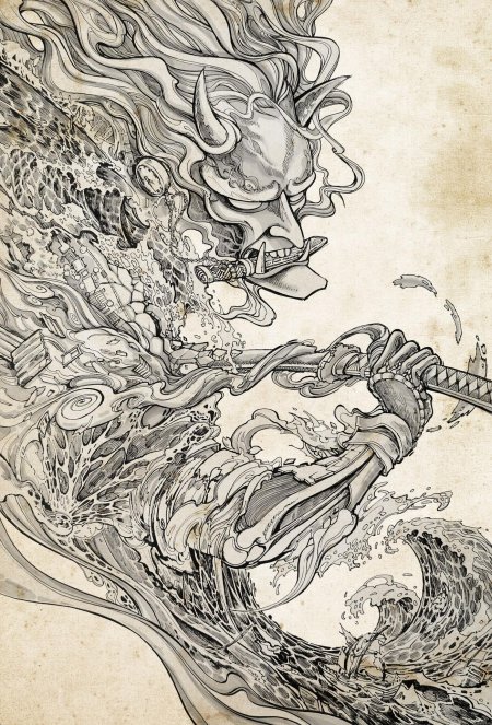 Японская мифология хання