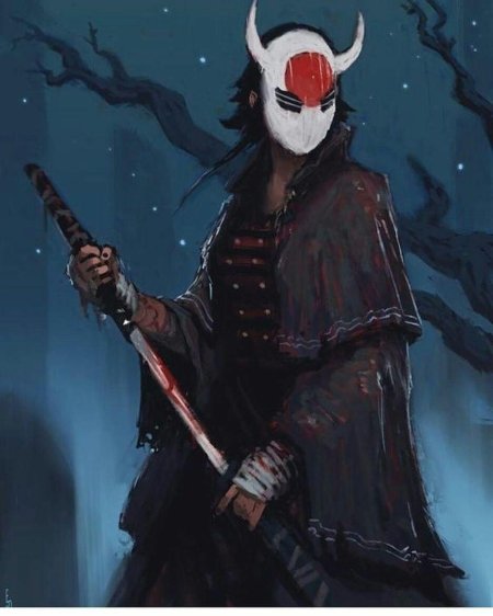 Усикуру демон самурай