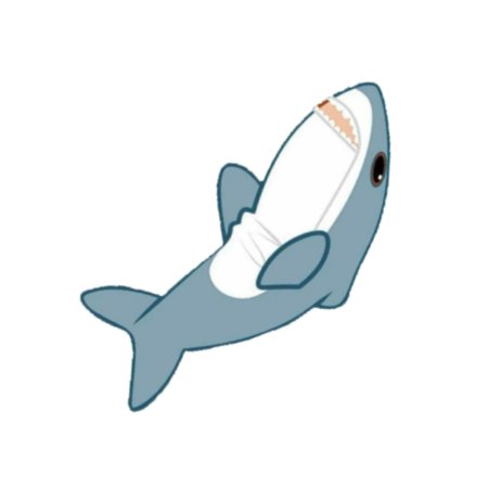 Акула из икеи гача