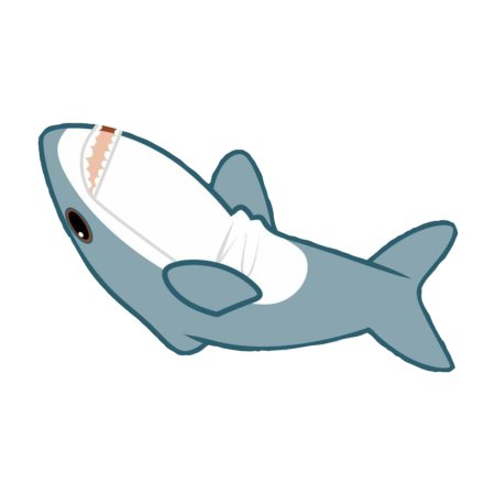 Акула из икеи гача лайф