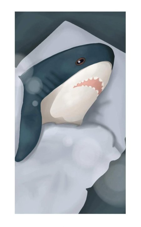 Милые акулы из икеи