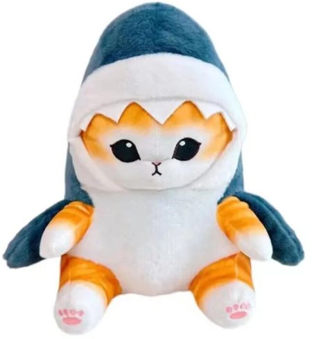 Мягкая игрушка кот акула