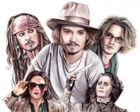 Джонни депп картины