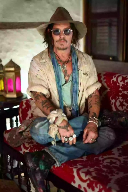 Джонни депп стиль одежды