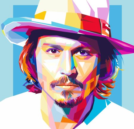 Джонни депп портрет