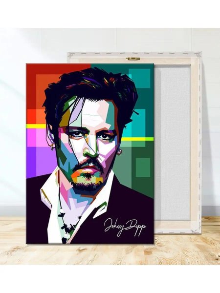 Картина по номерам джонни депп