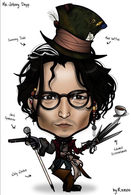 Роли джонни деппа