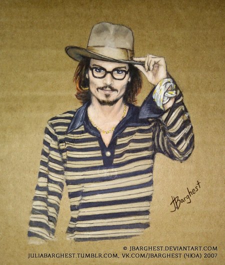 Джонни депп стиль