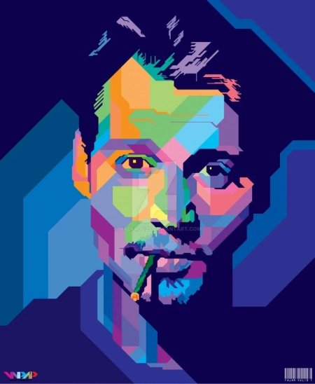 Картина по номерам джонни депп