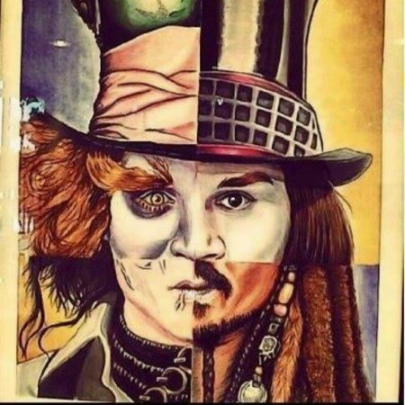 Джонни депп шляпник