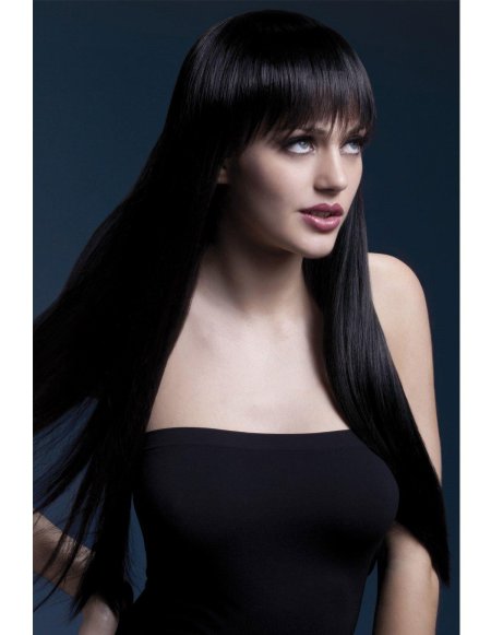 Челка на длинные волосы