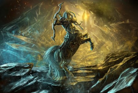 Кентавр лучник арт