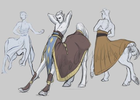 Кентавр в одежде