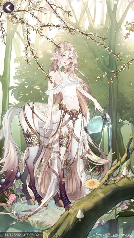 Девушка кентавр арт