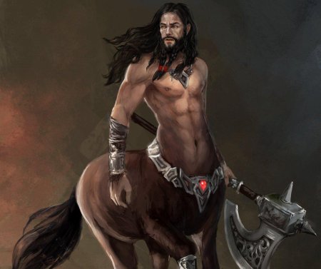 Кентавр хирон арт