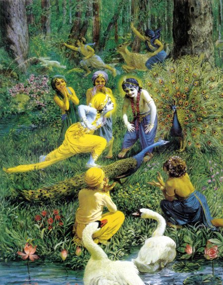 Кришна баларама вриндаван