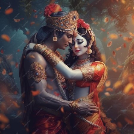 Радха и кришна