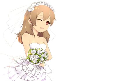 Аниме асуна в свадебном платье