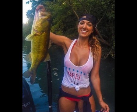 Bass fishing