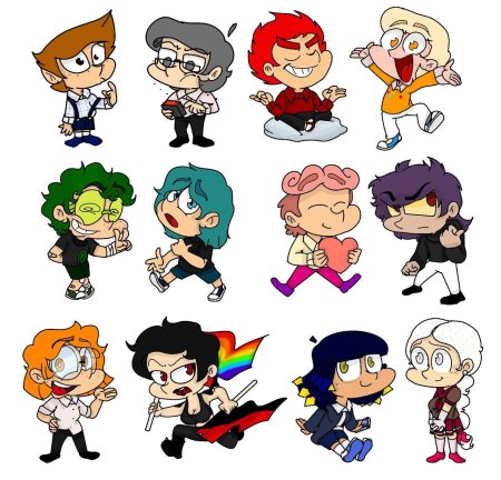 Все персонажи 13 карт