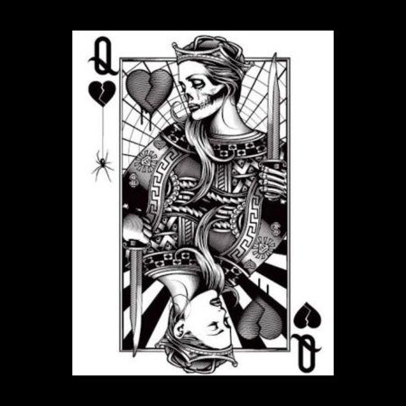 Чикано карты дама король