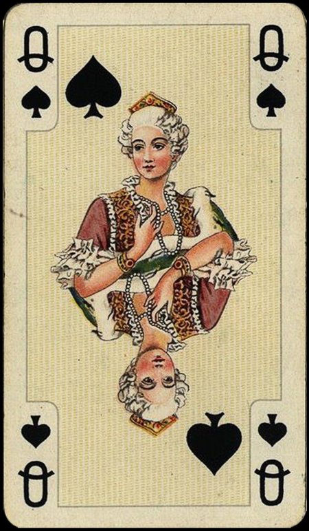 Пиковая дама карта