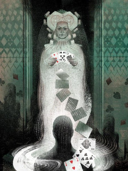 Alice in wonderland игральные карты