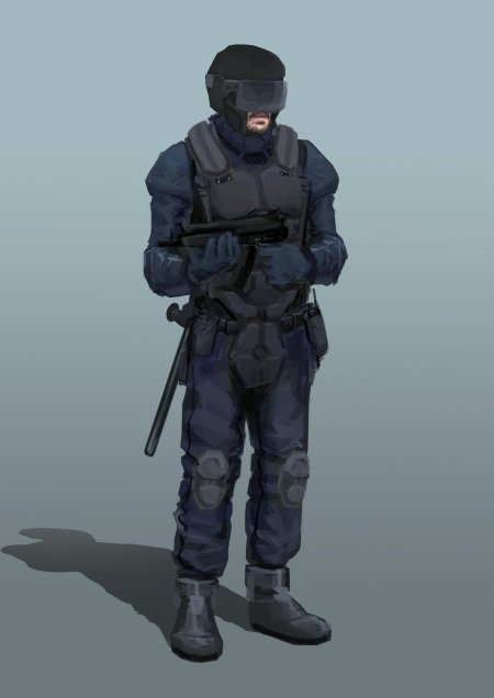 Арт солдат будущего