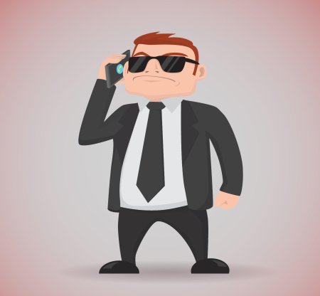 Телохранитель мультяшный