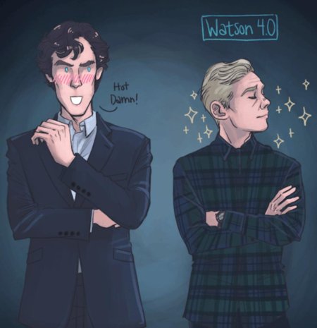 Шерлок и ватсон