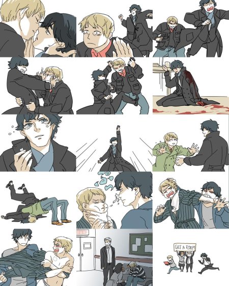 Шерлок холмс и доктор ватсон арт