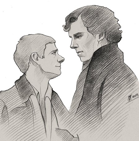 Джон ватсон и майкрофт холмс шерлок