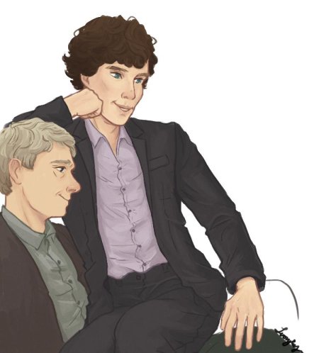 Джон ватсон и шерлок холмс арт