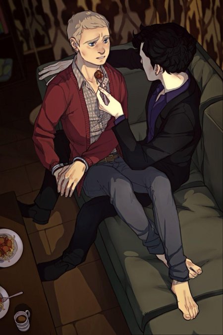 Джонлок джон шерлок и мориарти