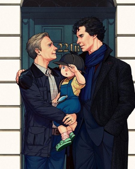 Шерлок и джон шип