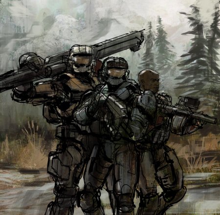 Halo reach art