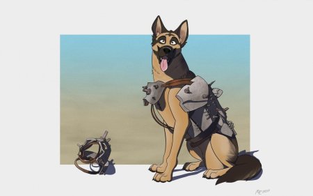 Фурри собака доберман