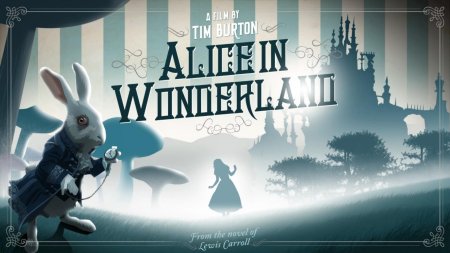 Алиса в стране чудес обложка