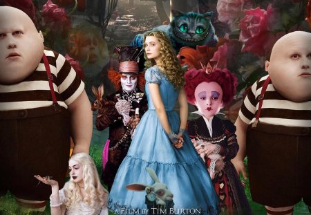 Алиса в стране чудес тим бертон алиса