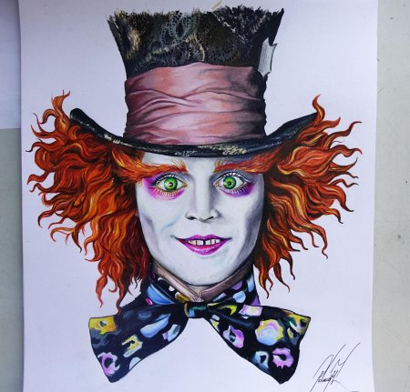 Безумный шляпник джонни депп