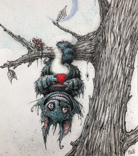 Алиса в стране чудес арт чешир